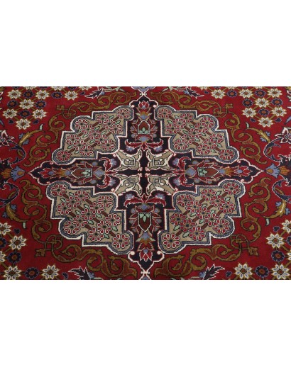Tappeto Nadjafabad Persia grigio azzurro 294x515