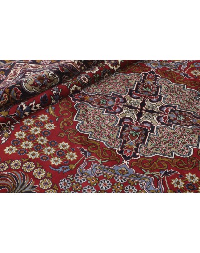 Tappeto Nadjafabad Persia grigio azzurro 294x515