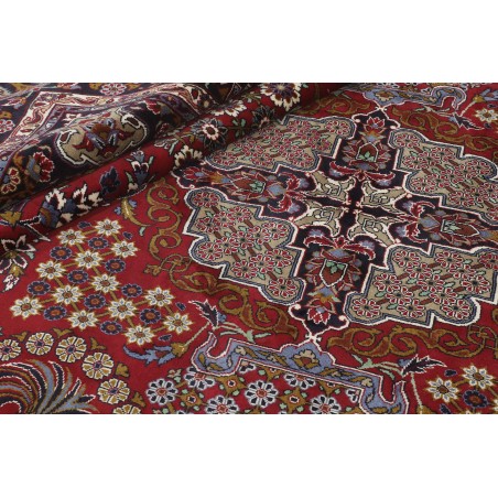 Tappeto Nadjafabad Persia grigio azzurro 294x515
