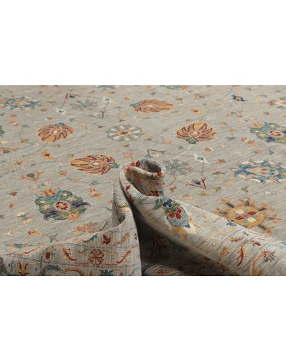 Tappeto Zigler Fine Pakistan azzurro grigio 385x481
