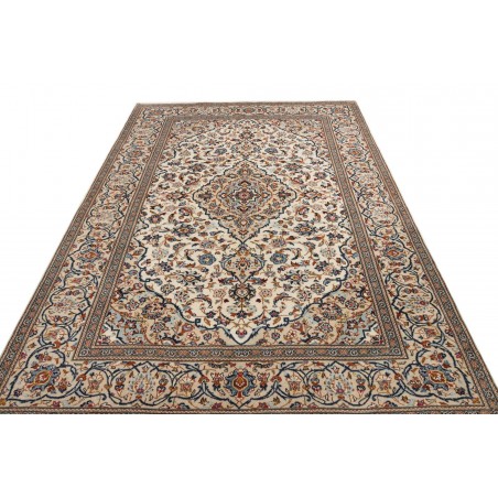 Tappeto Kashan Persia beige marrone 200x306