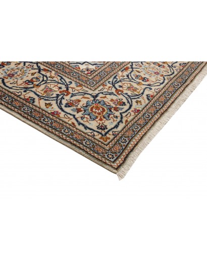 Tappeto Kashan Persia beige marrone 200x306