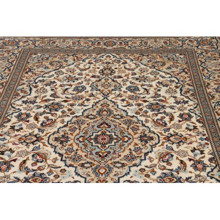 Tappeto Kashan Persia beige marrone 200x306