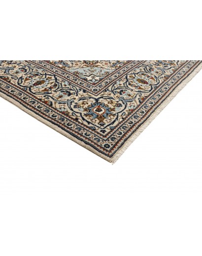 Tappeto Kashan Persia beige grigio 200x305