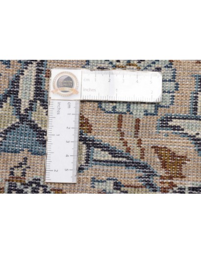 Tappeto Kashan Persia beige grigio 200x305