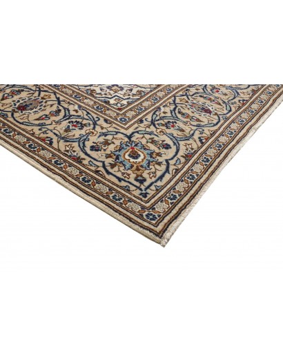 Tappeto Kashan Persia beige grigio 197x320