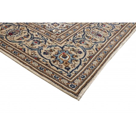 Tappeto Kashan Persia beige grigio 197x320