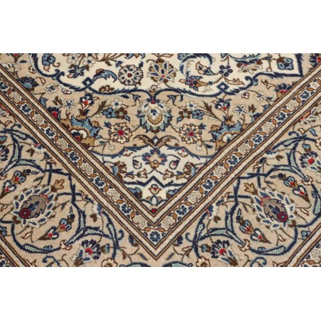 Tappeto Kashan Persia beige grigio 197x320