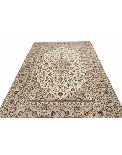 Tappeto Kashan Persia beige verde 200x290
