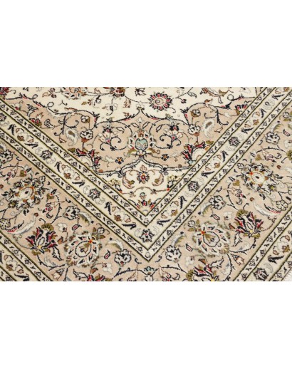 Tappeto Kashan Persia beige verde 200x290