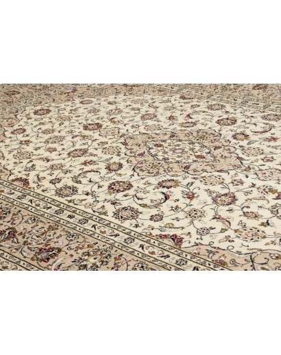 Tappeto Kashan Persia beige verde 200x290