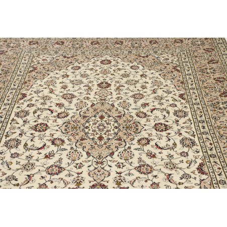 Tappeto Kashan Persia beige verde 200x290