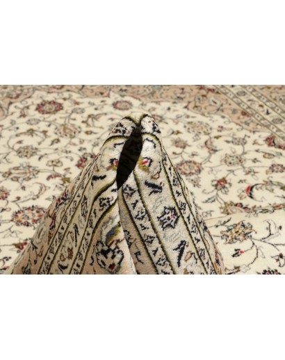 Tappeto Kashan Persia beige verde 200x290