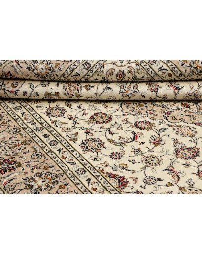 Tappeto Kashan Persia beige verde 200x290