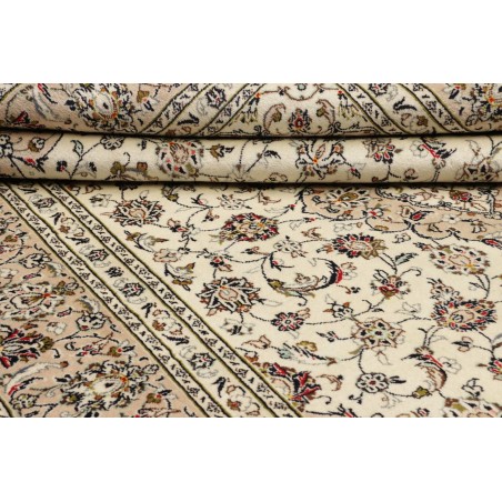 Tappeto Kashan Persia beige verde 200x290