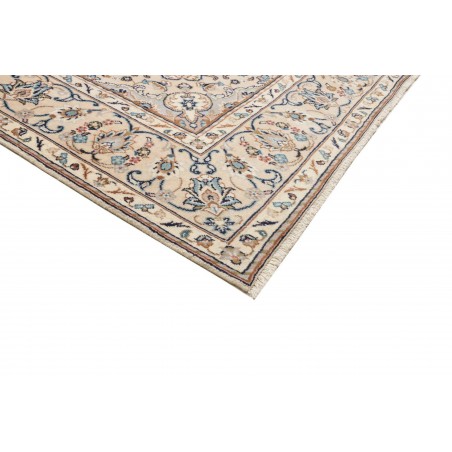 Tappeto Kashan Persia beige bianco 192x300
