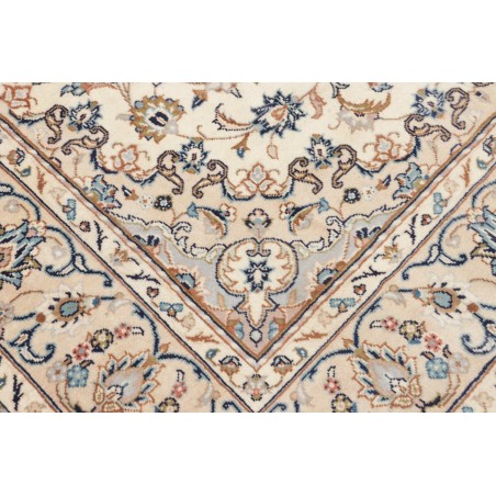 Tappeto Kashan Persia beige bianco 192x300