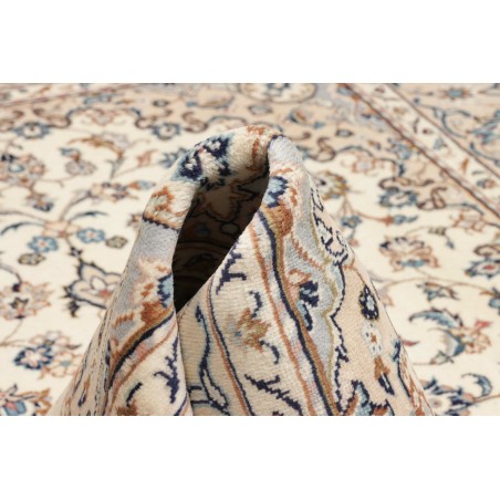 Tappeto Kashan Persia beige bianco 192x300