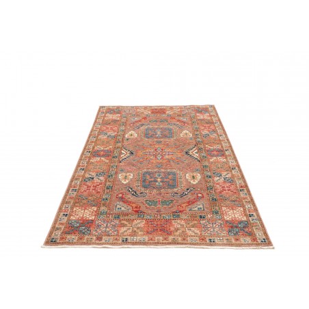 Tappeto Kazak Fine Pakistan marrone bianco 122x190