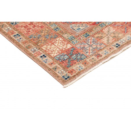 Tappeto Kazak Fine Pakistan marrone bianco 122x190