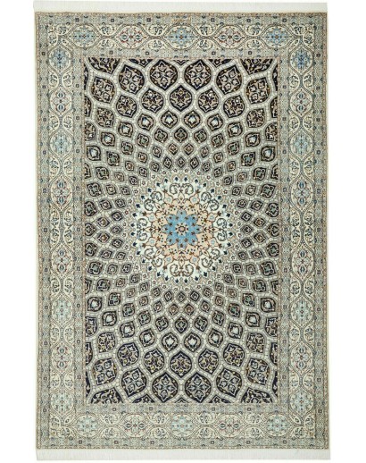 Tappeto Nain 6La Persia beige grigio 158x238