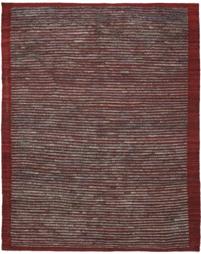 Tappeto Gabbeh Fine Persia verde bianco 149x189