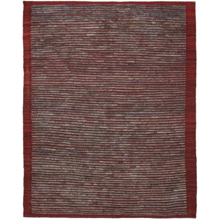 Tappeto Gabbeh Fine Persia verde bianco 149x189
