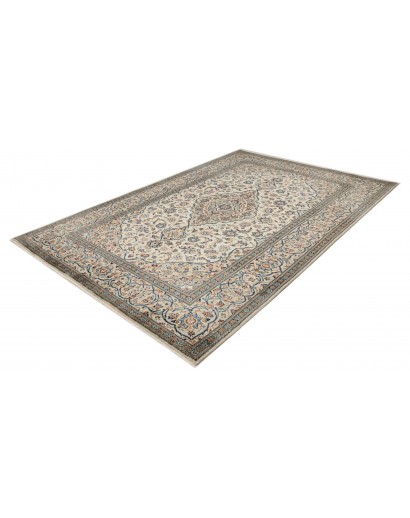Tappeto Kashan Persia beige grigio 200x297
