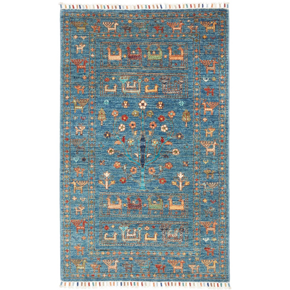 Tappeto Rubin Pakistan grigio marrone 81x130