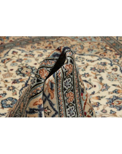 Tappeto Kashan Persia beige grigio 200x297