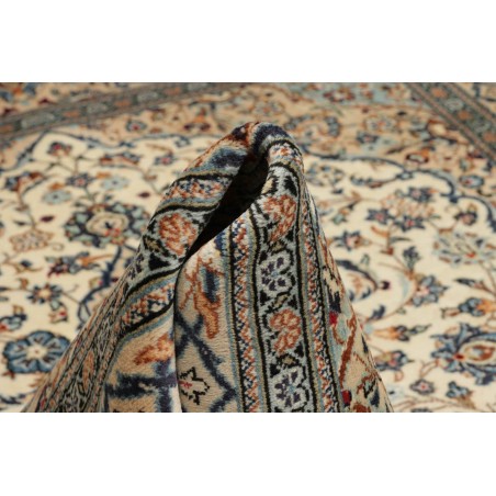 Tappeto Kashan Persia beige grigio 200x297