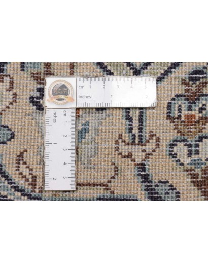Tappeto Kashan Persia beige grigio 200x297
