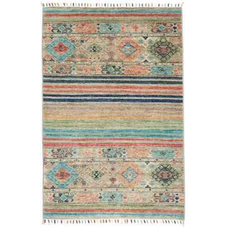 Tappeto Rubin Pakistan marrone azzurro 80x120