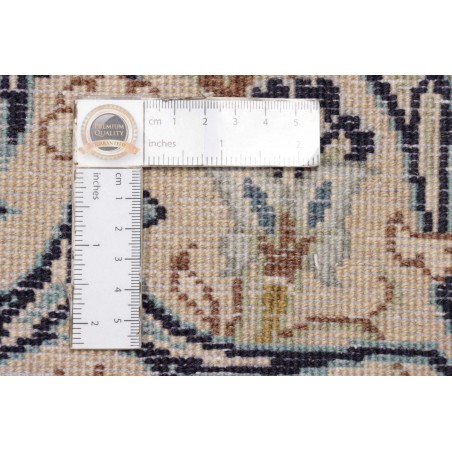 Tappeto Kashan Persia beige grigio 193x300