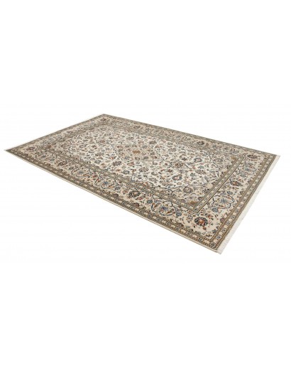 Tappeto Kashan Persia beige marrone 193x306