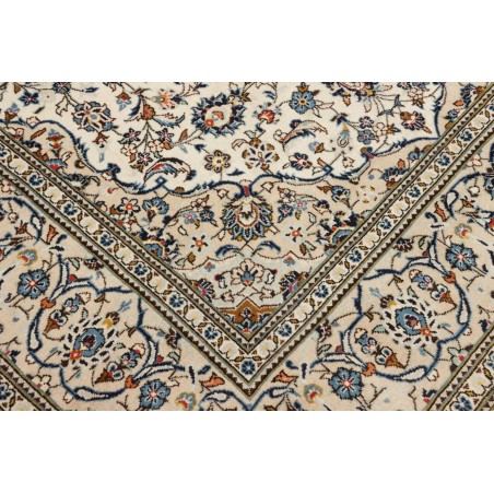 Tappeto Kashan Persia beige marrone 193x306