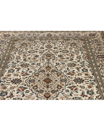 Tappeto Kashan Persia beige marrone 193x306