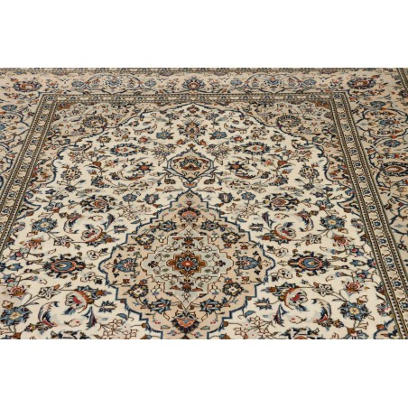 Tappeto Kashan Persia beige marrone 193x306