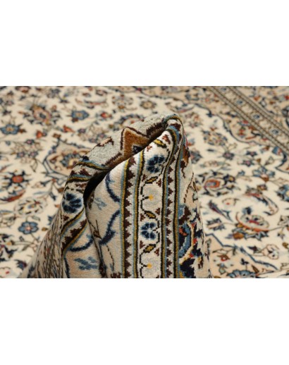 Tappeto Kashan Persia beige marrone 193x306