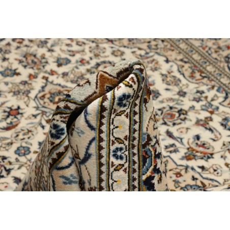 Tappeto Kashan Persia beige marrone 193x306