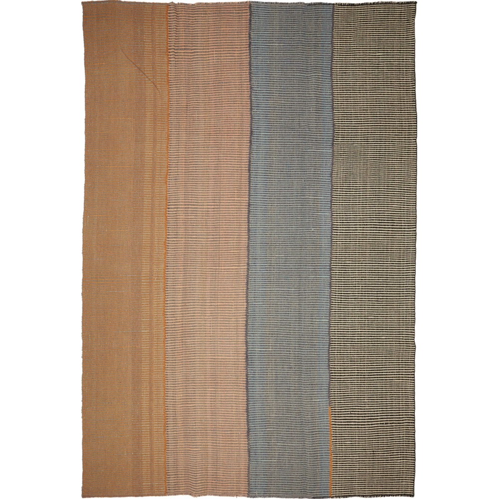 Tappeto Kilim Persia bianco grigio 222x328