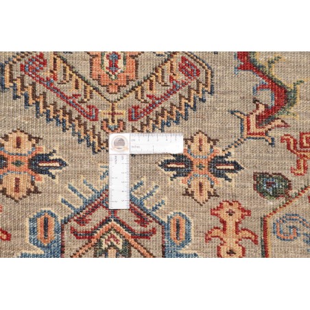 Tappeto Kazak Fine Pakistan marrone grigio 90x151