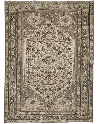 Tappeto Vintage Persia azzurro grigio 204x286