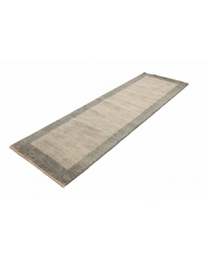 Tappeto Shayan Pakistan bianco grigio 77x191