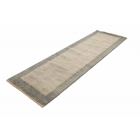 Tappeto Shayan Pakistan bianco grigio 77x191