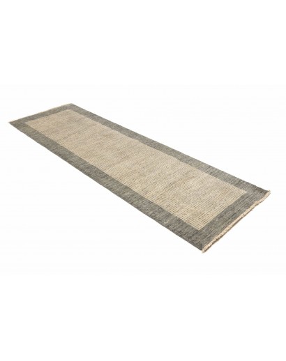 Tappeto Shayan Pakistan bianco grigio 77x191