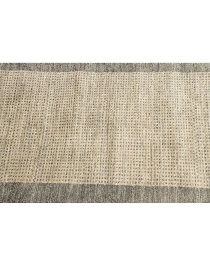 Tappeto Shayan Pakistan bianco grigio 77x191