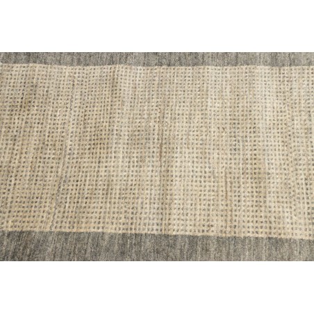 Tappeto Shayan Pakistan bianco grigio 77x191