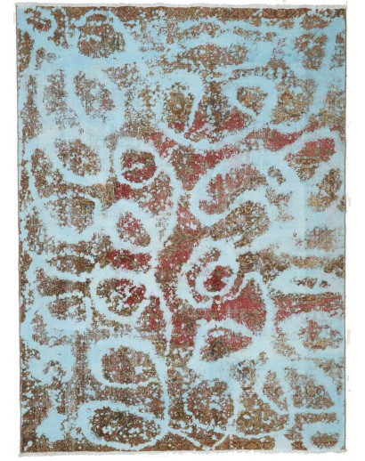 Tappeto Vintage Persia azzurro blu 219x296