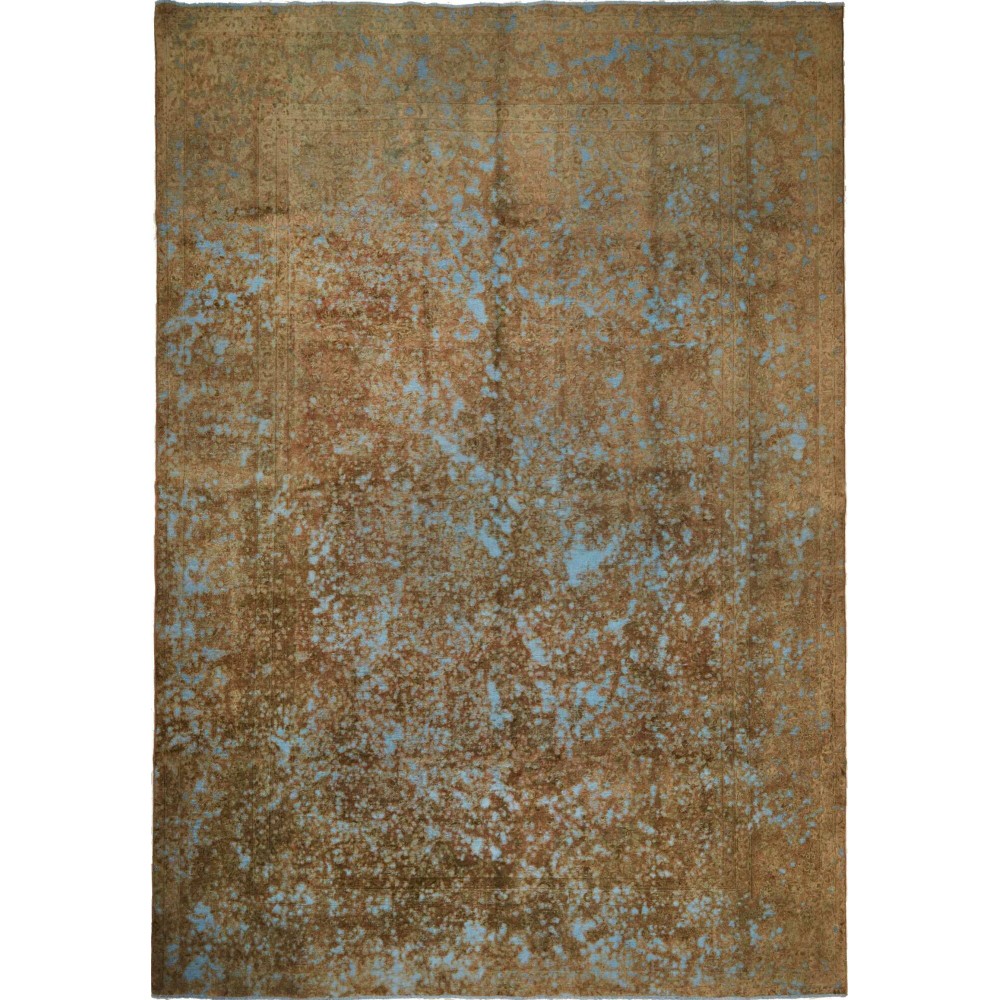 Tappeto Vintage Persia azzurro bianco 284x405 Tappeto Vintage Persia azzurro bianco 284x405